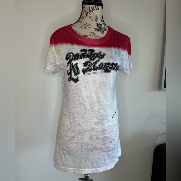 Suicide Squad, Daddy’s little monster shirt junior size XL (0117) - Picture 3 of 4